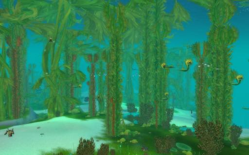 World of Warcraft - Записки бета-тестера Cataclysm. Vashj'ir. Kelp Forest.