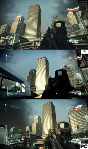 Crysis 2 - Crysis 2 DEMO PC vs XBOX 360 vs PS3